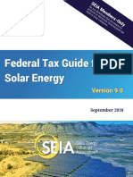 SEIA Solar Tax Manual V9.0 2018 September ES TOC