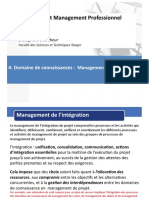 4-Management de L'intégration