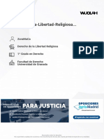 Wuolah Free Derecho de La Libertad Religiosa