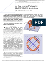 A Wideband Dual-Polarized Antenna For LTE700/GSM850/GSM900 Applications