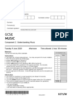 Music - Gcse