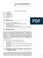 Unit Morphology: Some More Basic Concepts: 12.0 Objectives