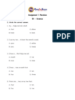 Assignment 1 Revision E1 - Science: I. Circle The Correct Answer