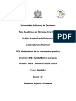 Práctica 10. Cuantificación de Ácido Úrico