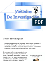 Metodos de Investigacion