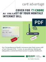 Advantage: A Health Cover For at The Cost of Your Monthly Internet Bill