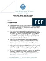 O'Hare Airport Terminal Space Use Protocols