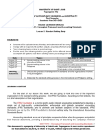 IFRS Foundation: A. Standard Setting Process in The International Setting Standard Setting Process in The Philippines