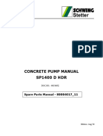 SPARE PARTS MANUAL SP1400 D - 80004017 - 11, Edition - Aug'18