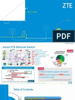 Change Starts Now !: ZXR10 2900E Series Switch Main Slides