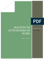 Maletin de Actividades de Word