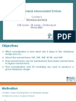 CS331 - Chapter5 Normalization