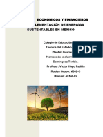 Implementación de Energías Sustentables en México