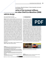 Numerical Estimation of The Torsional Stiffness CH