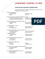 NPO MCQ Question