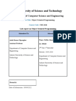 OOP - JAVA - Lab Sabbir