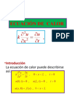 Ecuación de Calor