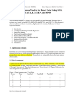 (Ebook) Linear Regression Models For Panel Data Using SAS, Stata, Limdep and SPSS