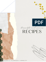 Dessert and Dessert Sauces Recipe Book