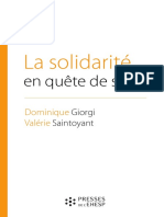 La Solidarité: en Quête de Sens