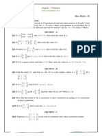 (Prepared by Amit Bajaj) : Self-Assessment Test