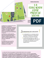 La Educacion Como Proceso Social