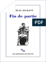 Fin de Partie - Beckett Samuel