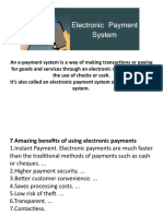 E Money and e Payment System 1 1