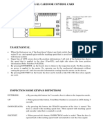 Mldoor-Xl Car Door Control Card: Motor AC20 AKU