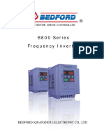 B800 Series Frequency Inverter: Bedford (Quanzhou) Electronic Co., LTD