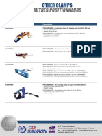 Fiche SPECIFICATIONS Positionneurs