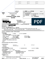 Arrest and Booking Report: Jacksonville Sheriff's Office Jacksonville, Florida