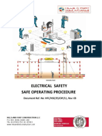 Electrical Safety Safe Operating Procedure: Document Ref. No: HFC/HSE/ES/OP/11, Rev: 03