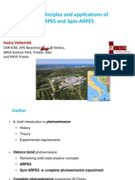 Photoelectron Spectroscopy, ARPES and PED - Principles