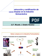 II Salas Limpias en Industria Farmaceutica