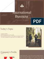 Business International Assignment - Adobe