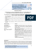 Comparative Evaluation of Antimicrobial Efficacy of Various Herbal Root Canal Irrigants Against Enterococcus Faecalis - An in Vitro Study