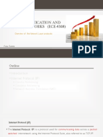 Data Communication and Computer Networks (Ece-4308) : Overview of The Network Layer Protocols