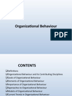 Organizational Behaviour