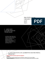 Exposicion Proteínas de Origen Vegetal
