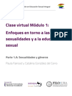 Clase 1.A - Sexualidades y Géneros 2022