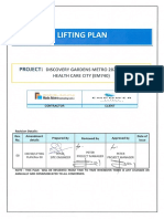 Lifting Plan