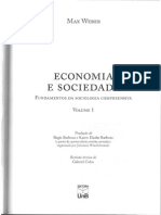 Economia e Sociedade Cap. 3 Com Prefácios Obra