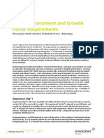 Yeast Micronutrient Requirements 2017