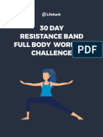 30 Day Resistance Band Full Body Workout Challenge