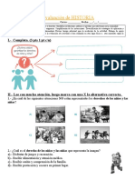 EVALUACION Los Deberes y Derechos, Instituciones