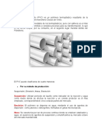 Tablas de Clasifiacion Del PVC