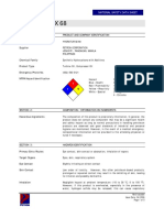 MSDS Hydraulic Oil 68