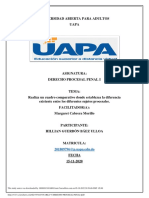 Tarea V Derecho Procesal Penal I PDF