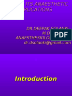 DR - Deepak Solanki M.D. Anaesthesiology